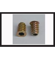 Wood Thread Inserts – Self-Tapping Threaded Inserts for Hardwood Furniture Repair – Brass, Steel, Slotted and Keyed Types, M4-M16, Flange or Slim Body for Strong Metal Threads in Timber Joints
